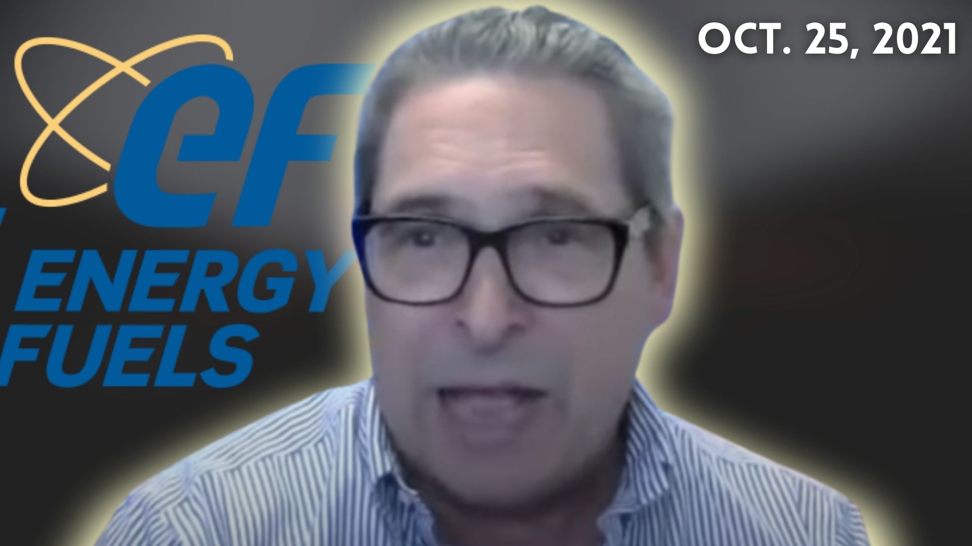 Energy Fuels CEO Marc Chamlers CEO interview