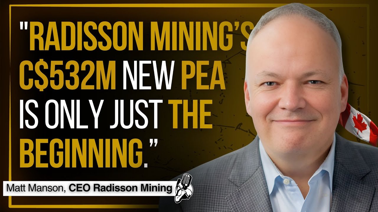 New $532M Gold PEA in Quebec | Radisson Mining CEO Interview
