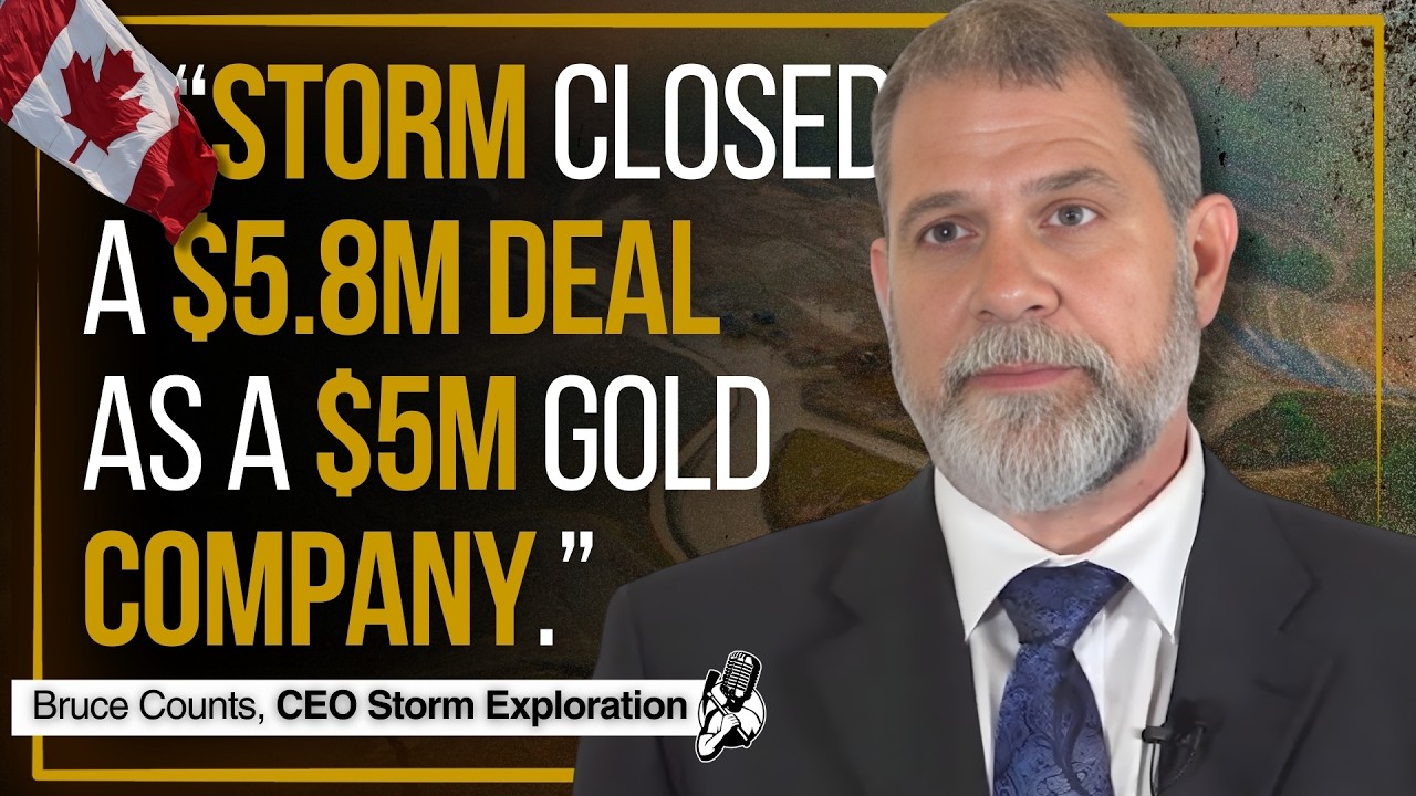 How Did a $5M Gold Explorer Close a $5.8M Deal? | Storm Exploration CEO Interview