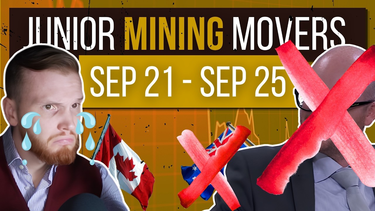 3 Junior Mining Stocks That Spiked This Week & 3 That Crashed