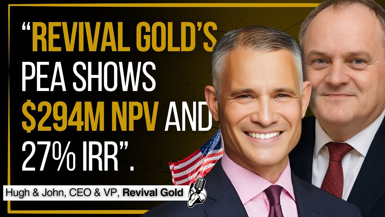 GOLD: $294M PEA in Utah with a 27% IRR | Revival Gold CEO Interview