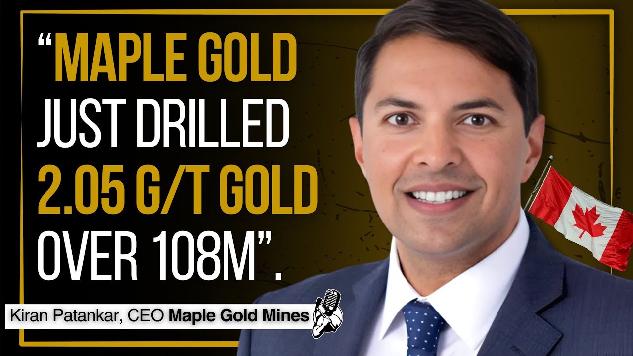 GOLD: 2 g/t Over 108 Metres in Quebec | Maple Gold Mines CEO Interview
